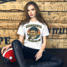 Where is the Quay, Where is the Yacht? – Vintage żeglarska Unisex t-shirt
